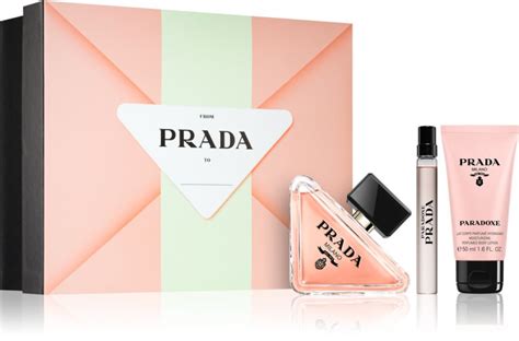 prada femme gift set|prada paradoxe 30ml gift set.